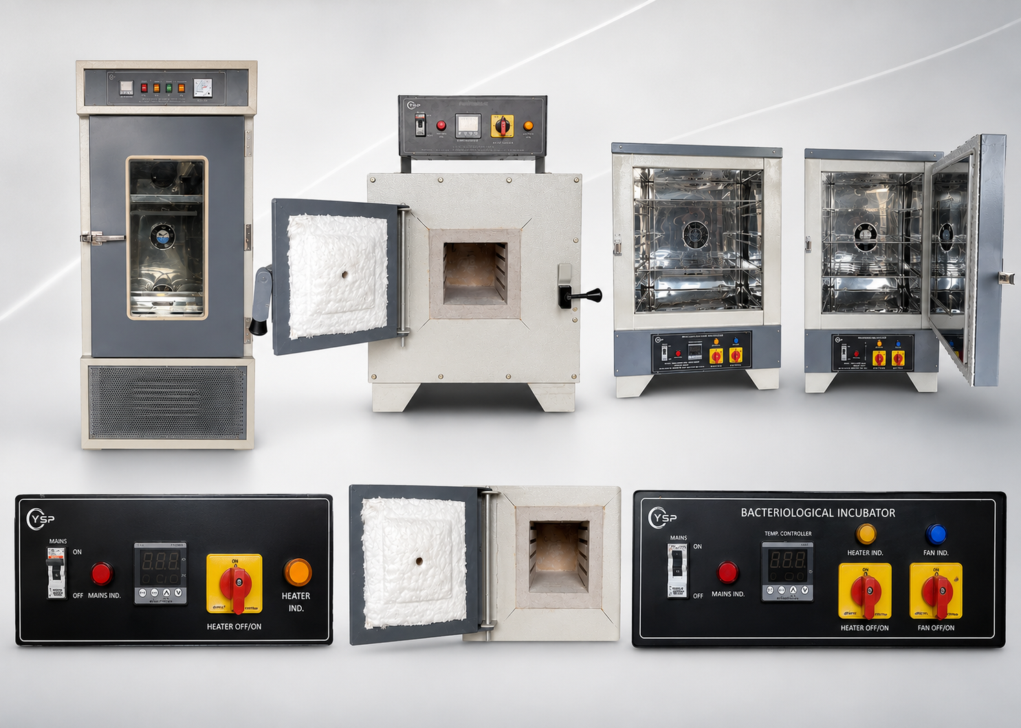 Modern laboratory setup with microscope, analytical instruments, and scientific testing equipment